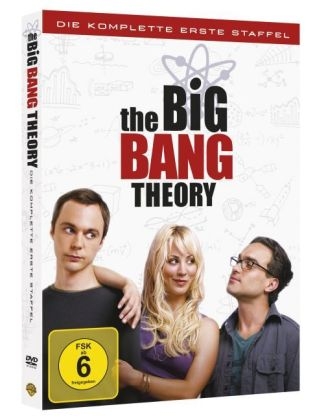 The Big Bang Theory. Staffel.1, 3 DVDs
