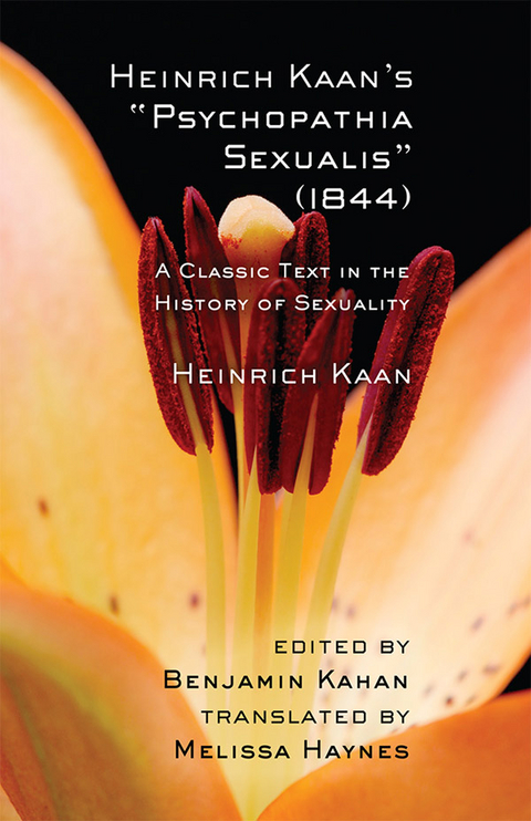 Heinrich Kaan's &quote;Psychopathia Sexualis&quote; (1844) -  Heinrich Kaan