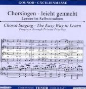 Cäcilienmesse, Chorstimme Tenor, 1 Audio-CD - Charles Gounod