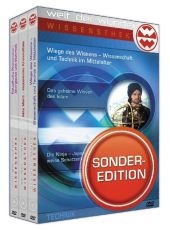 Rätselhafte Phänomene - Aberglaube und Wahrheit. Akte Mord - Historische Kriminalfälle. Wiege des Wissens - Wissenschaft und Technik im Mittelalter, DVD