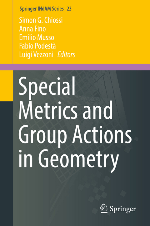 Special Metrics and Group Actions in Geometry - 