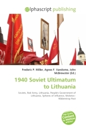 1940 Soviet Ultimatum to Lithuania - 