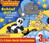 Benjamin Blümchen,  3 Audio-CDs. Schlaf gut und träume schön!