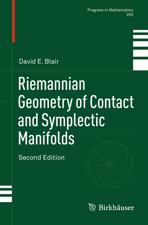 Riemannian Geometry of Contact and Symplectic Manifolds - David E. Blair