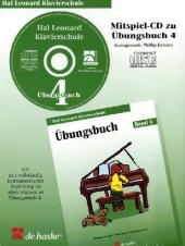 Hal Leonard Klavierschule, Übungsbuch. Tl.4, 1 Audio-CD - 