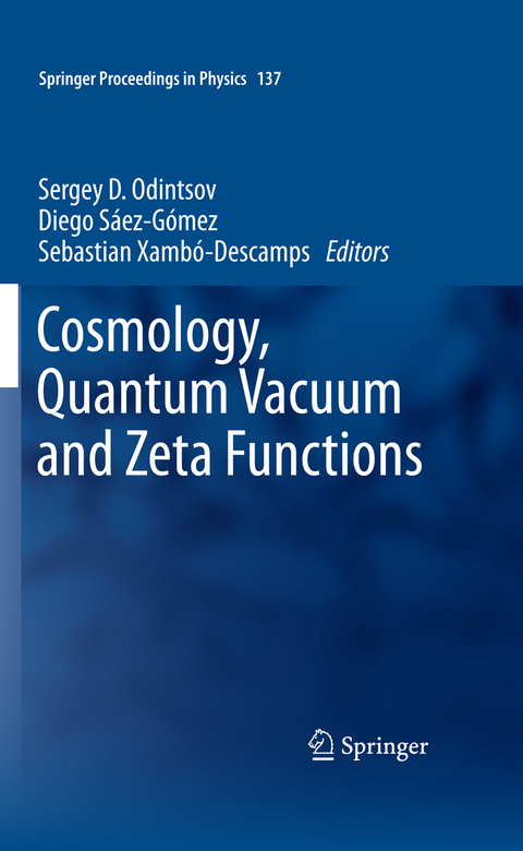 Cosmology, Quantum Vacuum and Zeta Functions - 