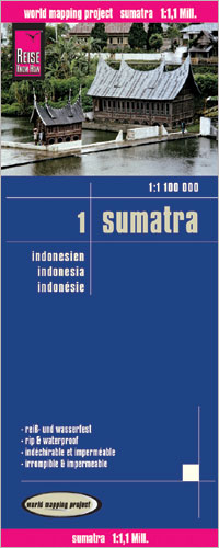 Reise Know-How Landkarte Sumatra (1:1.100.000) - Indonesien 1 - Reise Know-How Verlag Reise Know-How Verlag Peter Rump