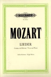 Lieder für Gesang und Klavier, Hohe Stimme - Wolfgang Amadeus Mozart