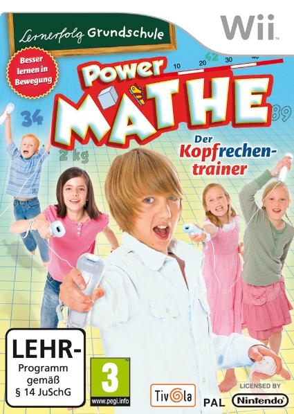 Lernerfolg Grundschule, Power Mathe, Nintendo-Wii-Spiel