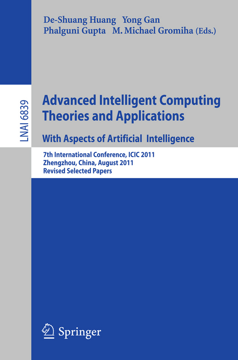 Advanced Intelligent Computing Theories and Applications - 