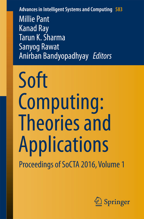 Soft Computing: Theories and Applications - 