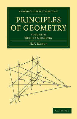 Principles of Geometry - H. F. Baker