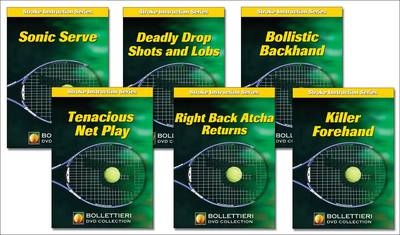 Stroke Instruction Series 6 DVD Set -  Bollettieri Inc.