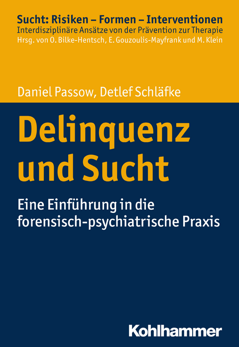 Delinquenz und Sucht - Daniel Passow, Detlef Schläfke