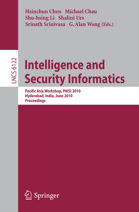 Intelligence and Security Informatics - 