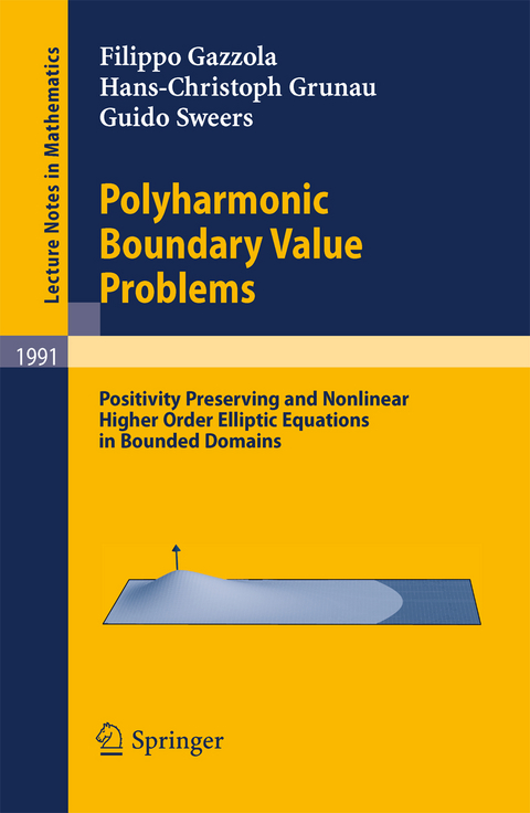 Polyharmonic Boundary Value Problems - Filippo Gazzola, Hans-Christoph Grunau, Guido Sweers