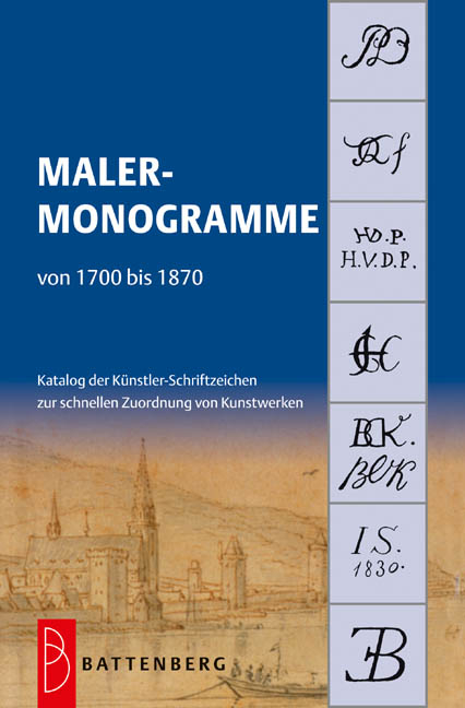 Malermonogramme von 1700 bis 1870 - Petra Hoftichová