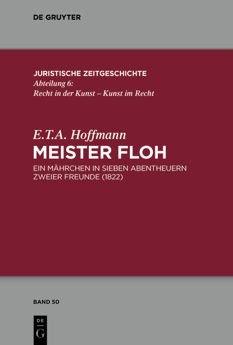 ?Meister Floh -  E.T.A. Hoffmann,  Thomas Vormbaum,  Michael Niehaus