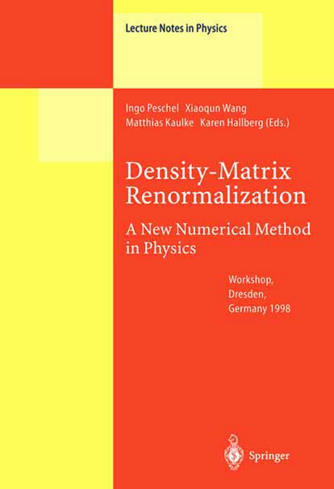 Density-Matrix Renormalization - A New Numerical Method in Physics - 