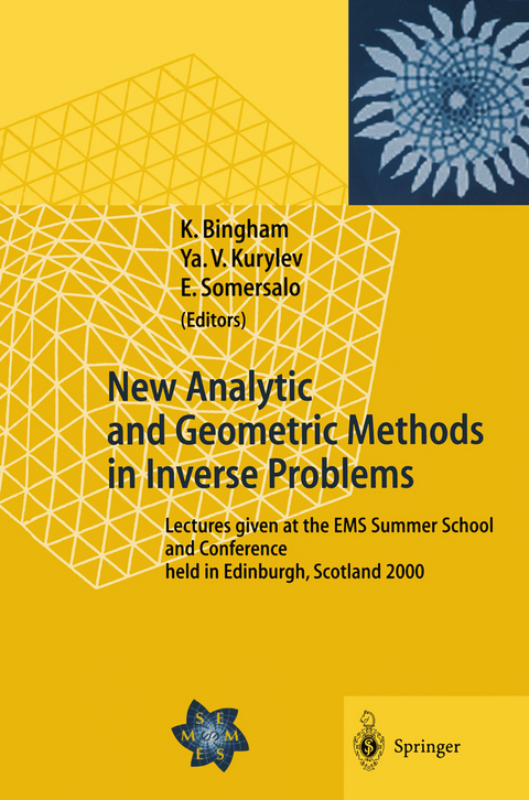 New Analytic and Geometric Methods in Inverse Problems - 