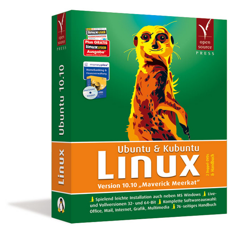 Ubuntu & Kubuntu Linux 10.10 "Maverick Meerkat"