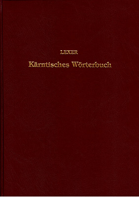 Kärntisches Wörterbuch - Matthias Lexer