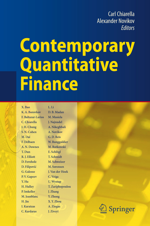 Contemporary Quantitative Finance - 