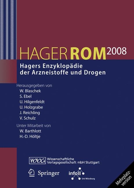 HagerROM 2008. Hagers Enzyklopädie der Arzneistoffe und Drogen - 