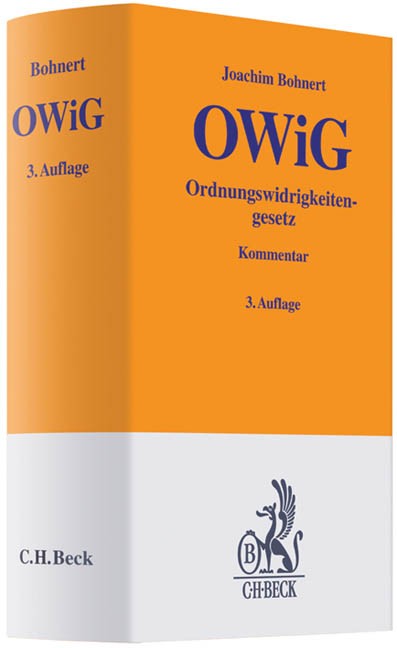 OWiG - Joachim Bohnert