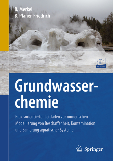 Grundwasserchemie - Broder J. Merkel, Britta Planer-Friedrich