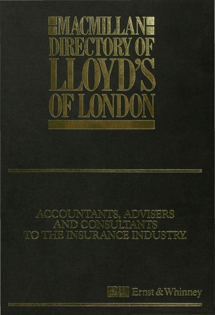 Macmillan Directory of Lloyd's of London - 