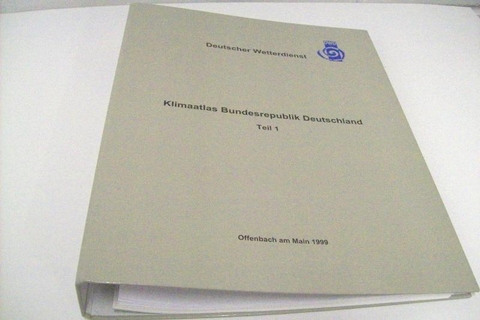 Klimaatlas Bundesrepublik Deutschland / Klimaatlas Bundesrepublik Deutschland. Teil 1