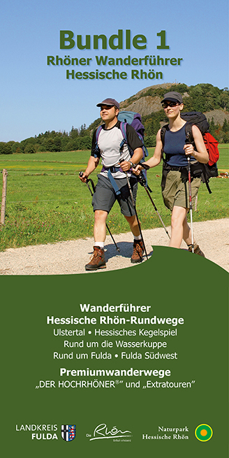 Bundel 1 Rhöner Wanderführer Hessische Rhön - Stefan Dehler