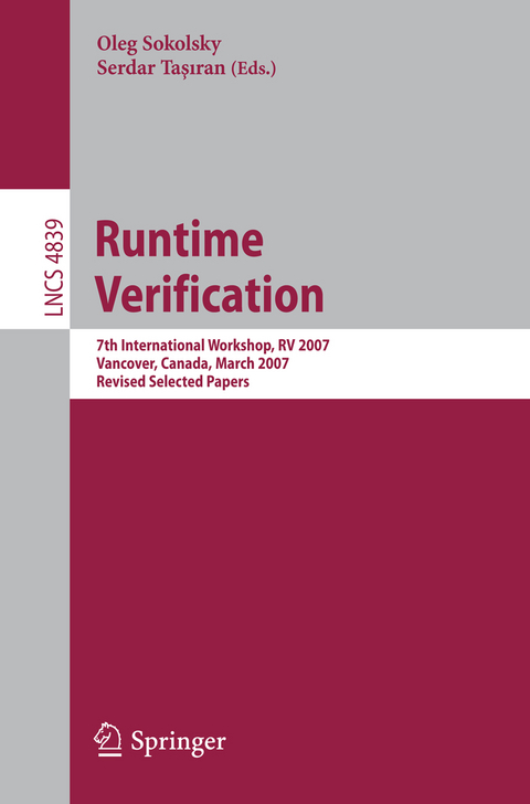 Runtime Verification - 