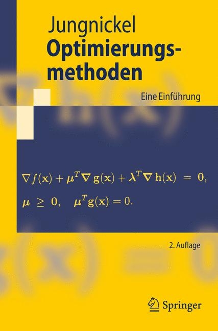 Optimierungsmethoden - Dieter Jungnickel