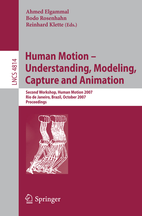 Human Motion - Understanding, Modeling, Capture and Animation - 