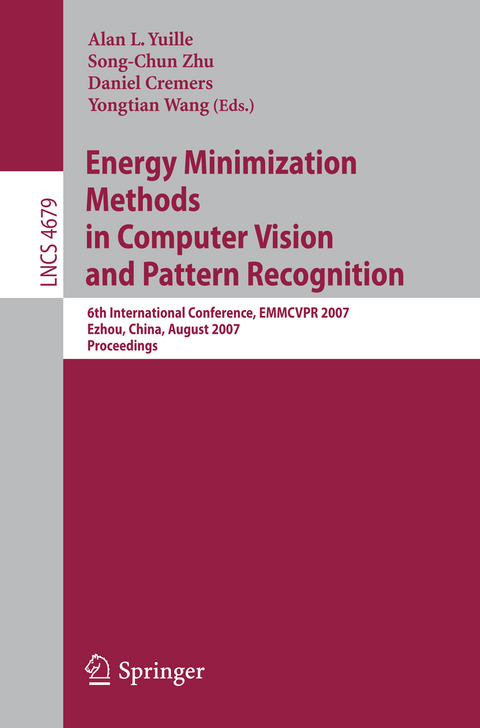 Energy Minimization Methods in Computer Vision and Pattern Recognition - 