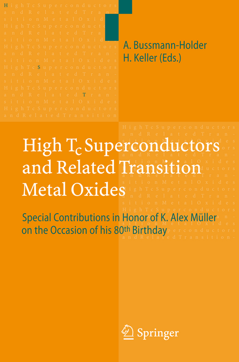 High Tc Superconductors and Related Transition Metal Oxides - 