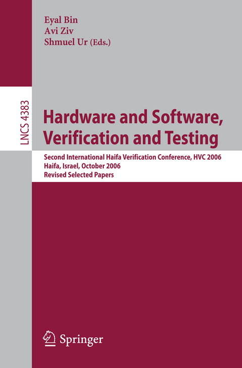 Hardware and Software, Verification and Testing - 