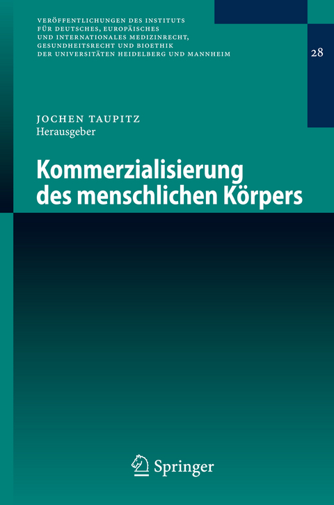 Kommerzialisierung des menschlichen Körpers - 