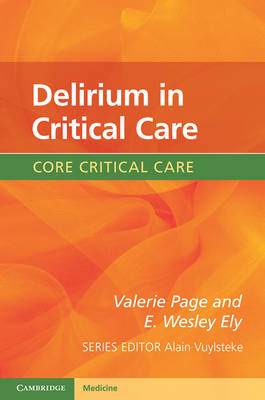 Delirium in Critical Care - Valerie Page, E. Wesley Ely