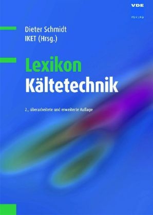Lexikon Kältetechnik - Dieter Schmidt
