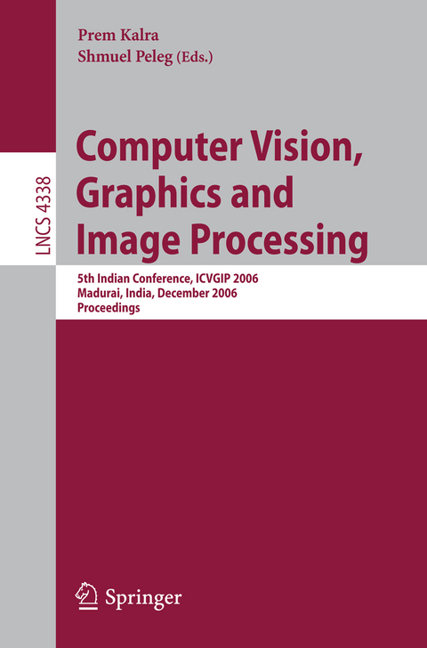 Computer Vision, Graphics and Image Processing - 