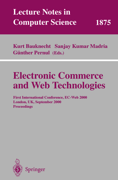Electronic Commerce and Web Technologies - 