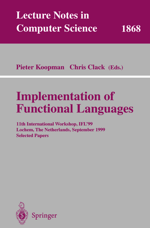 Implementation of Functional Languages - 