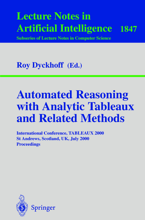 Automated Reasoning with Analytic Tableaux and Related Methods - 