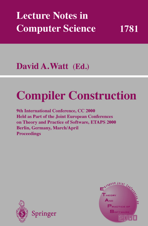 Compiler Construction - 