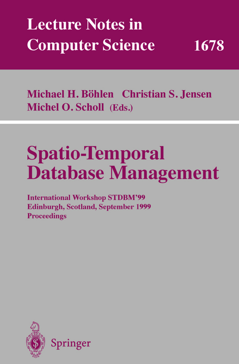 Spatio-Temporal Database Management - 