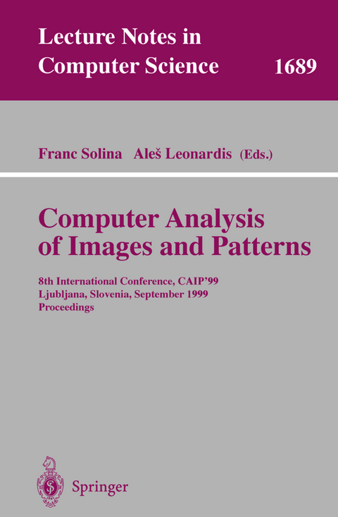 Computer Analysis of Images and Patterns - 