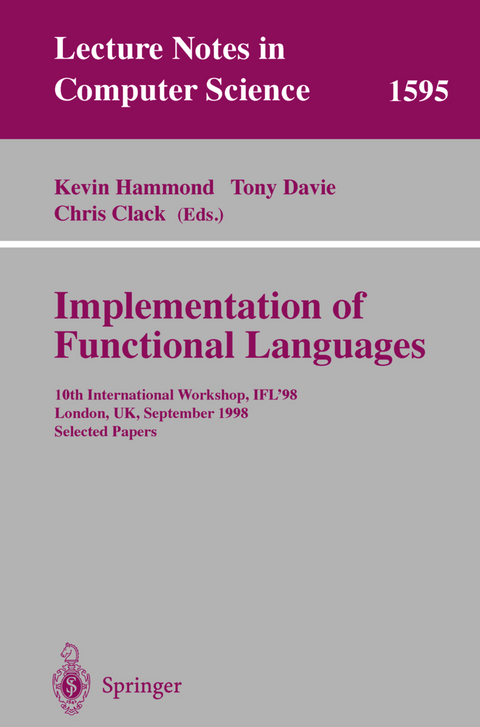 Implementation of Functional Languages - 